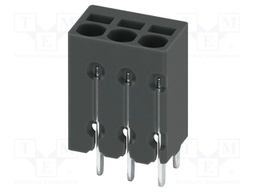 PCB terminal block, nominal current: 6 A, rated voltage (III