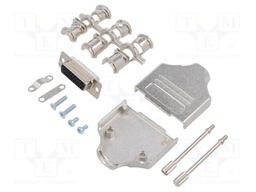 D-Sub HD; PIN: 26; plug; female; stamped and formed contacts