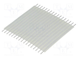 Connector: jumper cable; Cable ph: 2.54mm; L: 38.1mm; straight