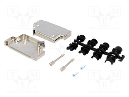 Enclosure: for D-Sub connectors; D-Sub 37pin,D-Sub HD 62pin