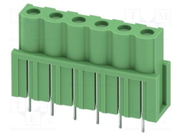 PCB headers, nominal cross section: 2.5 mm?, color: green, n
