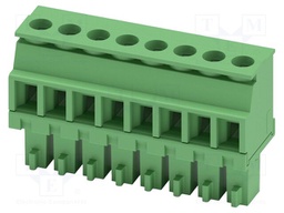 PCB connector, nominal cross section: 1.5 mm?, color: green,