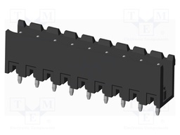Connector: pluggable terminal block; socket; male; on PCBs