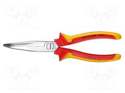 Pliers; insulated,telephone; 200mm; steel; Plating: chromium
