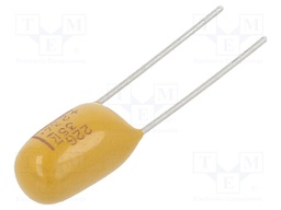 Capacitor: tantalum; 22uF; 35VDC; THT; ±20%; -55÷125°C; Series: T350