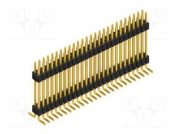Connector: pin strips; pin header; male; PIN: 52; 1.27mm; SMT; 2x26