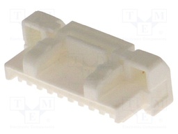 Plug; wire-board; female; CLIK-Mate; 1.25mm; PIN: 10; w/o contacts