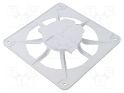 Accessories: ventilation grille; white; ABS; 120x120x10mm