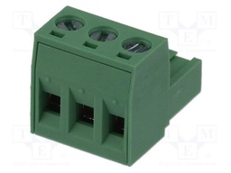 Pluggable terminal block