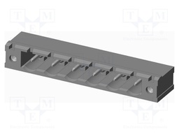 Connector: pluggable terminal block; socket; male; on PCBs