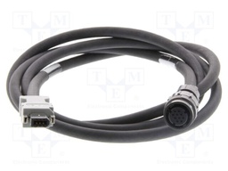 Cable: servo drive; Standard: Omron; Accurax G5; 100m; signal; 15kW