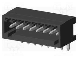 Connector: pluggable terminal block; socket; male; on PCBs