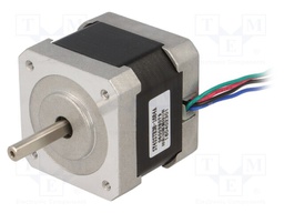 Motor: stepper; 2.8VDC; Shaft: D spring; max.632.8mNm; 1.68A