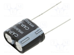 Supercapacitor; THT; 500mF; 5.5VDC; -10÷30%; 8.5x17x16mm; -40÷85°C