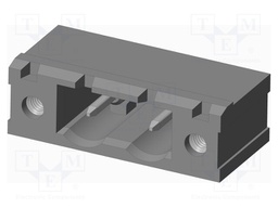 Connector: pluggable terminal block; socket; male; on PCBs