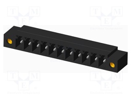 Connector: pluggable terminal block; socket; male; on PCBs