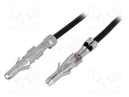 Contact; male; 18AWG; Standard .093"; tinned; Contacts ph: 5.03mm