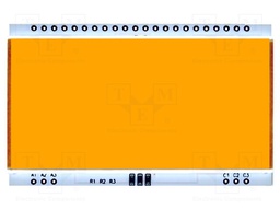 Backlight; Application: EADOGM204; LED; 66x40.2x3.6mm; amber