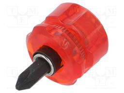 Screwdriver; Phillips,slot; Size: PH2,SL 6mm; Blade length: 16mm