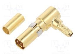 DIN-Signal coax m, solder/crimp 50Ohm