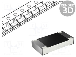 Resistor: thick film; SMD; 1210; 330Ω; 500mW; ±5%; -55÷155°C