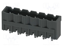 PCB headers, nominal cross section: 2.5 mm?, color: black, n