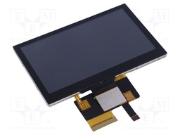 Display: TFT; 4.3"; 480x272; Illumin: LED; Dim: 105.5x67.2x4.75mm