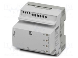 Meter: network parameters; for DIN rail mounting,horizontal