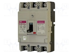 Power breaker; Poles: 3; screw type; Inom: 200A; 690VAC; IP20; MCCB
