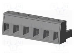 Connector: pluggable terminal block; plug; female; straight; grey