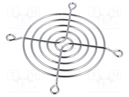 Guard; steel wire; 80x80mm; screw; Ø4mm