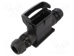 Enclosure: for rectangular connectors; Han Eco B; size 16B; M40