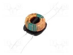 Inductor: wire; THT; 10mH; 300mA; 850mΩ; 230VAC; 11x6mm; -20÷+50%