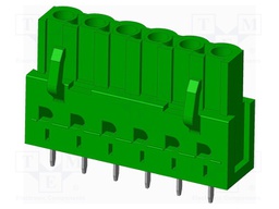 Connector: pluggable terminal block; socket; female; straight