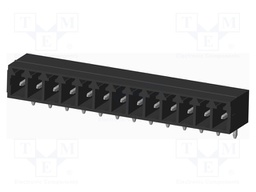 Connector: pluggable terminal block; socket; male; on PCBs
