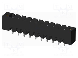 Connector: pluggable terminal block; socket; male; on PCBs