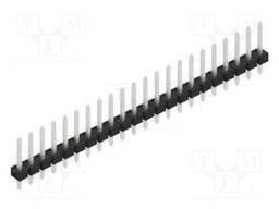 Connector: pin strips; pin header; male; PIN: 22; 2.54mm; THT; 1x22