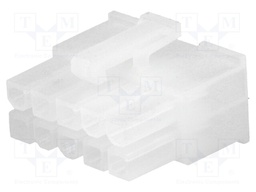 Plug; wire-wire/PCB; female; Mini-Fit Jr; 4.2mm; PIN: 10; for cable