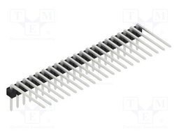 Connector: pin strips; pin header; male; PIN: 21; 2.54mm; THT; 1x21