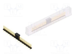 Connector: pin strips; pin header; male; PIN: 28; 2.54mm; SMT; 1x28