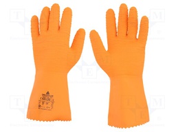 Protective gloves; Size: 7; latex; VENIFISH VE990