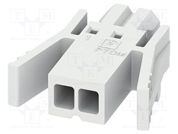PCB connector, nominal cross section: 0.75 mm?, color: white