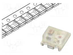LED; SMD; 2018; RGB; 2x1.8mm; 120°; 2÷3.5V; Lens: transparent