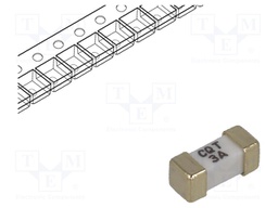 Fuse: fuse; 3A; 125VAC; 125VDC; SMD; ceramic; 6,1x2,6x2,6mm