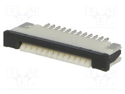 Connector: FFC (FPC); horizontal; PIN: 12; ZIF,top contacts; SMT