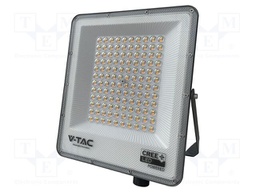 Lamp: LED flood light; 100W; 230VAC; 90°; 3000K,4000K,6500K; IP65