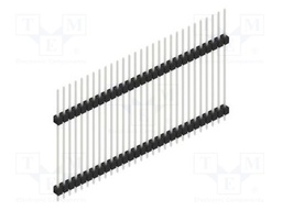 Connector: pin strips; pin header; male; PIN: 29; 2.54mm; THT; 1x29