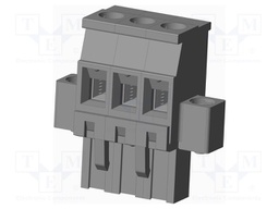 Connector: pluggable terminal block; plug; female; angled 90°