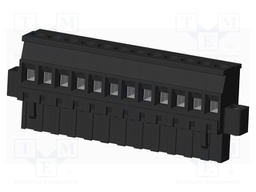 Connector: pluggable terminal block; plug; female; angled 90°