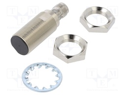 Sensor: inductive; Output conf: PNP / NO; 0÷14mm; 10÷30VDC; M18